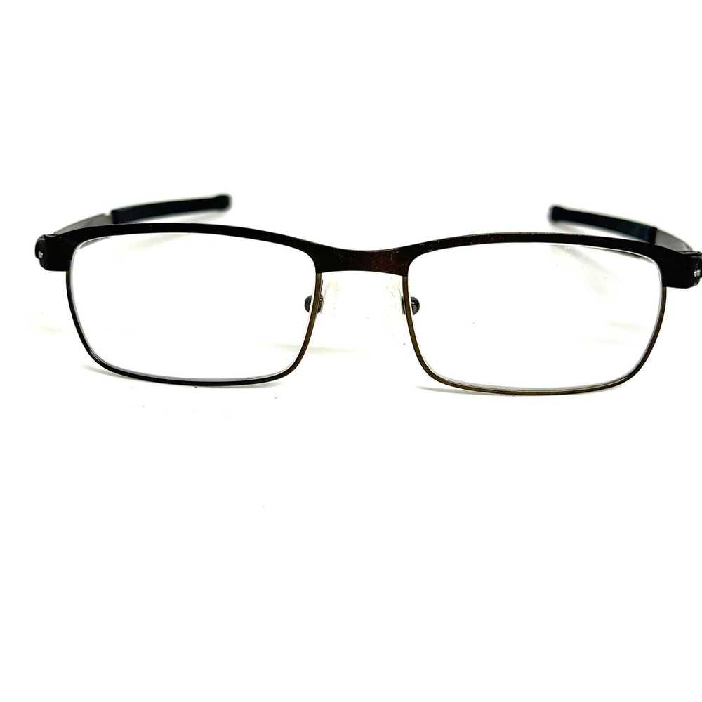 Oakley Tincup OX3184-0252 Powder Pewter Rectangular Eyeglasses Frames 52-17 135